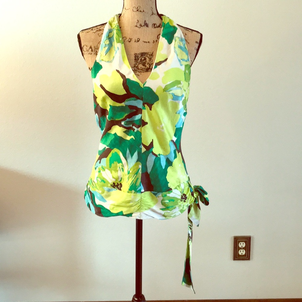 Fully lined banana republic silk top